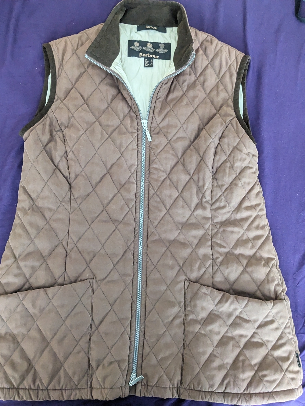 Barbour Quilted Microfiber Gilet Vest L145